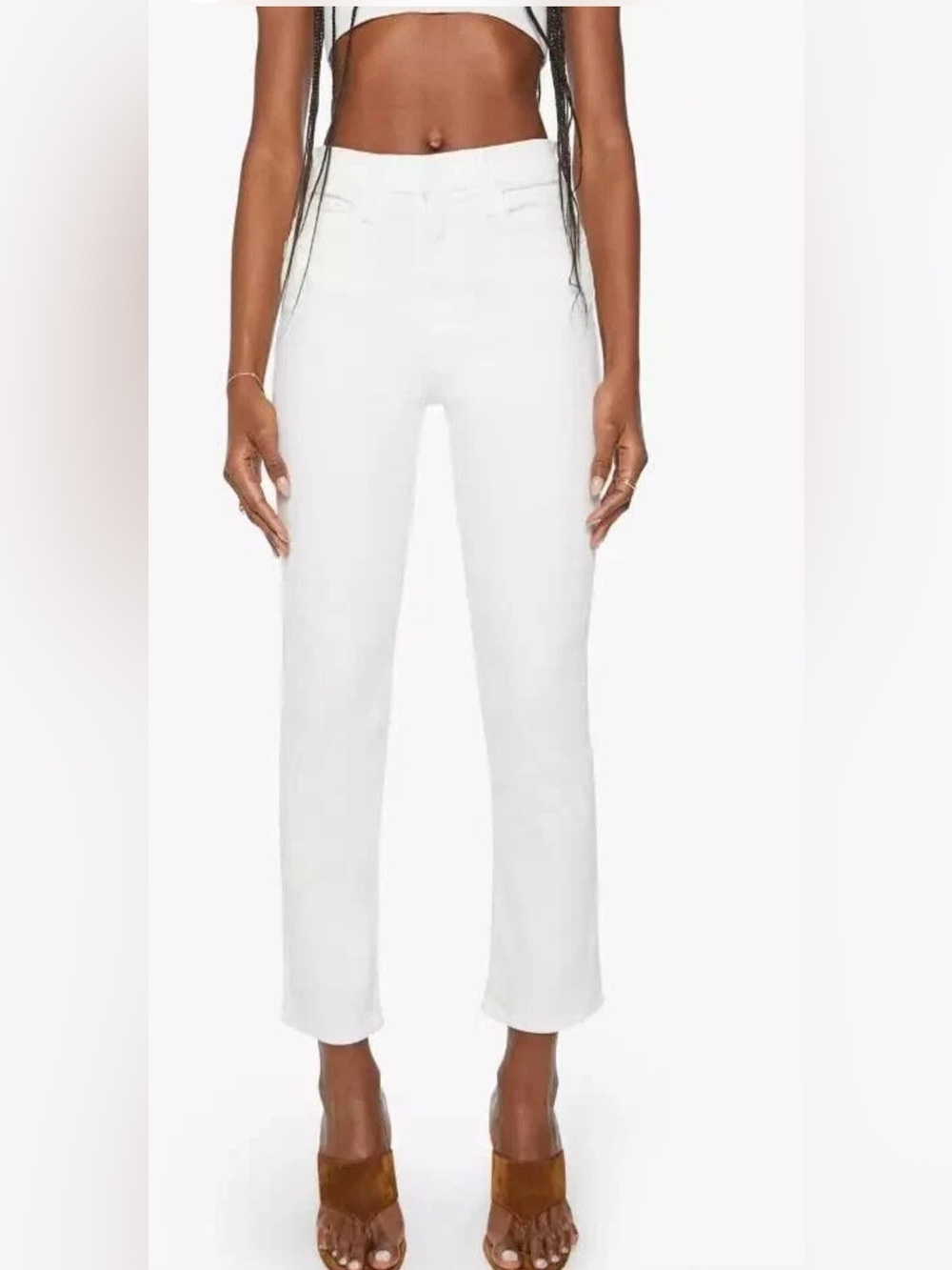 MOTHER HIGH WAISTED RIDER ANKLE JEANS FAIREST OF THEM ALL SIZE 30
